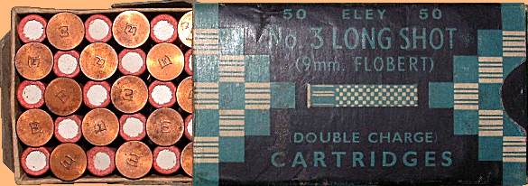 Eley Long Shot No. 3, carton of 50