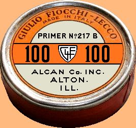 Fiocchi primer tin