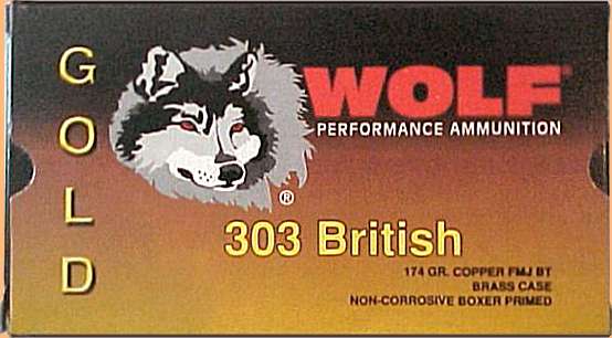 Wolf Brand .303 Ammunition Carton, Photo... Michael Douglas