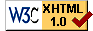 This Site Aims to have Valid XHTML 1.0! Use the link to validate your own HTML code (not all pages comply yet!)